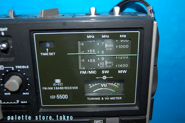 SONY スカイセンサー5500（ICF-5500 FM/AM/SW 3 BAND RECEIVER）1972年