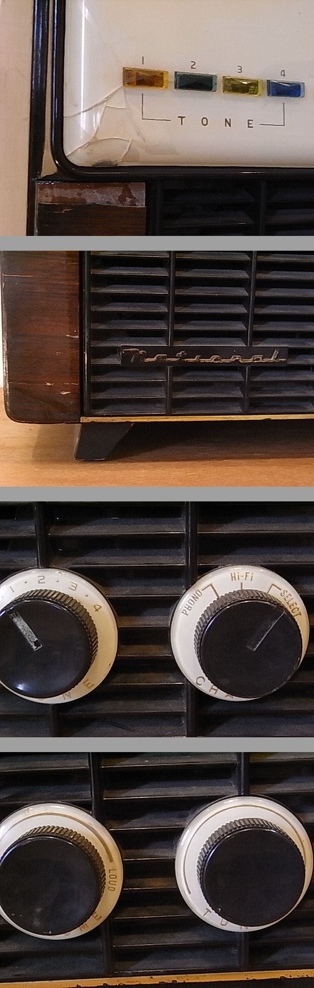 ナショナル CF-610型 真空管ラジオ 1956年型 【NATIONAL MAGIC- SUPER