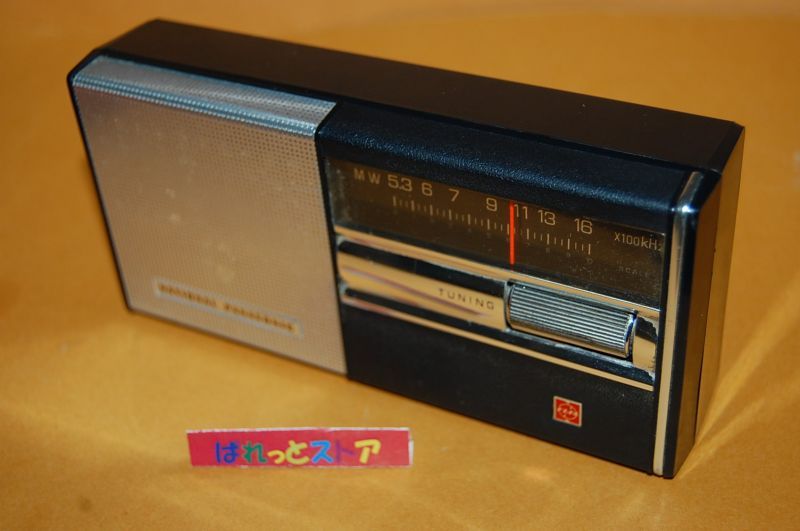 ナショナル パナソニック Model R-138 AM 7石トランジスタラジオ 1967