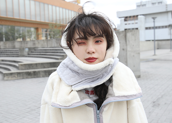 hatra ハトラ HOODY[GREY]_