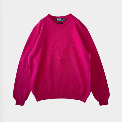 Polo by Ralph Lauren ラルフ ローレン コットンニット ピンク (L