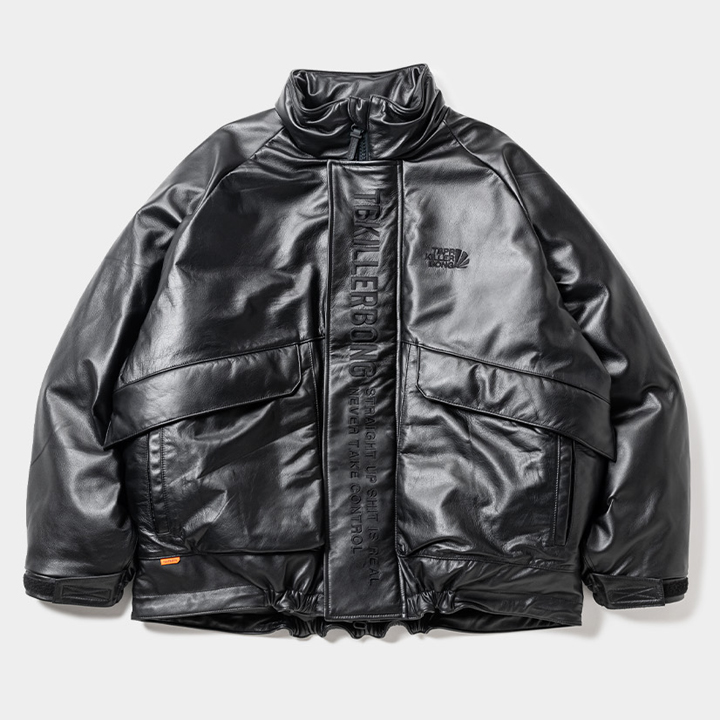 TIGHTBOOTH × KILLER BONG SHORT LEATHER MONSTER PARKA - PAGER TOKYO