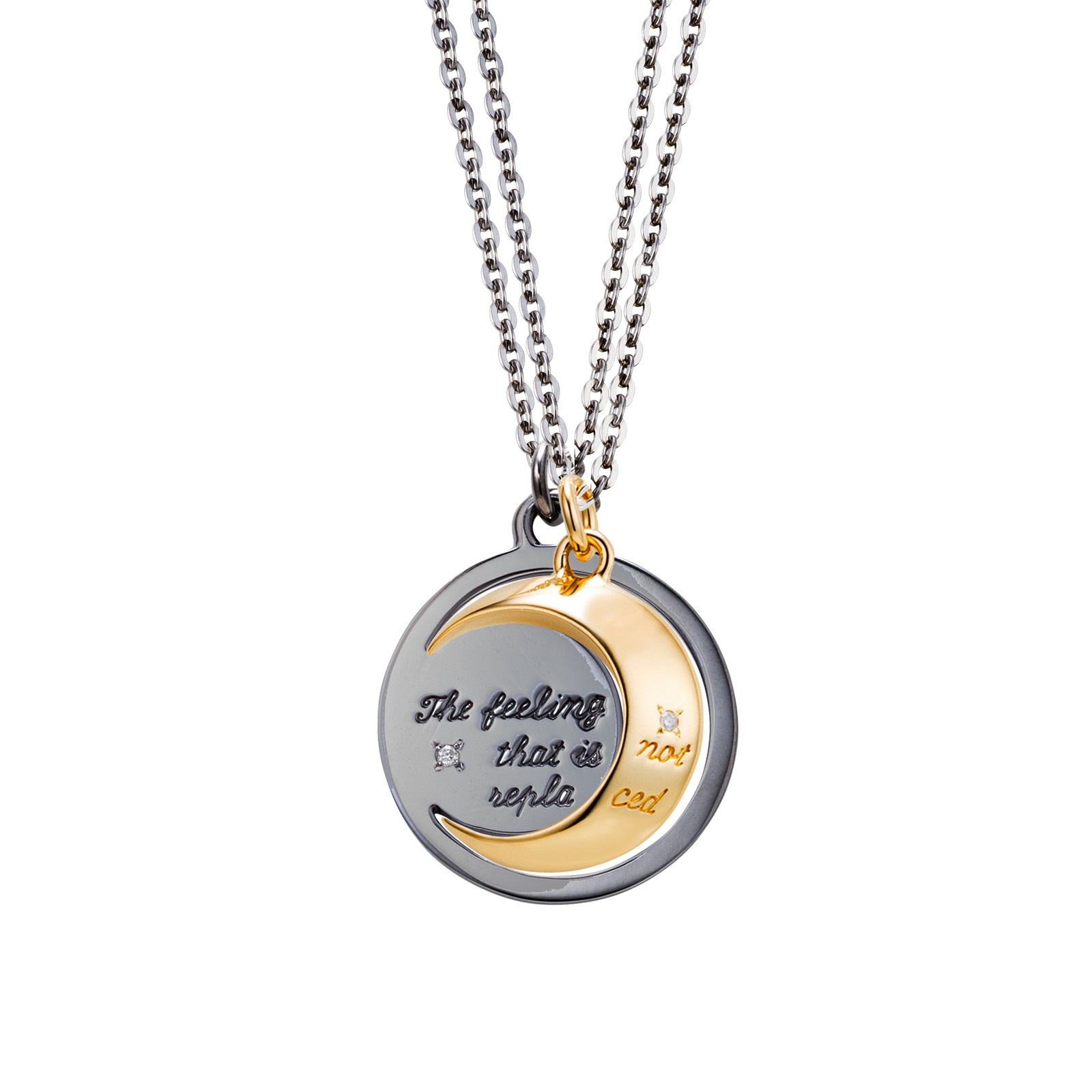 ペアネックレス シルバー WSPD153GP&WSPD154RT｜white clover【公式通販】