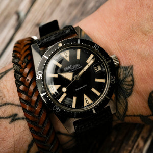 Nicolet Skin Diver Superwaterproof Automatique Acier Inoxydable -1966-