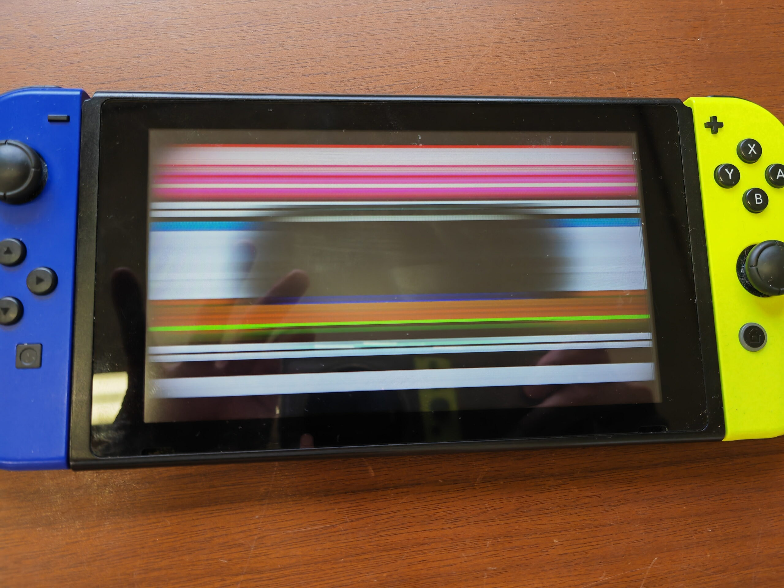 任天堂 スイッチ画面のみ 液晶割れ無し 2017年 ジャンク品 任天堂
