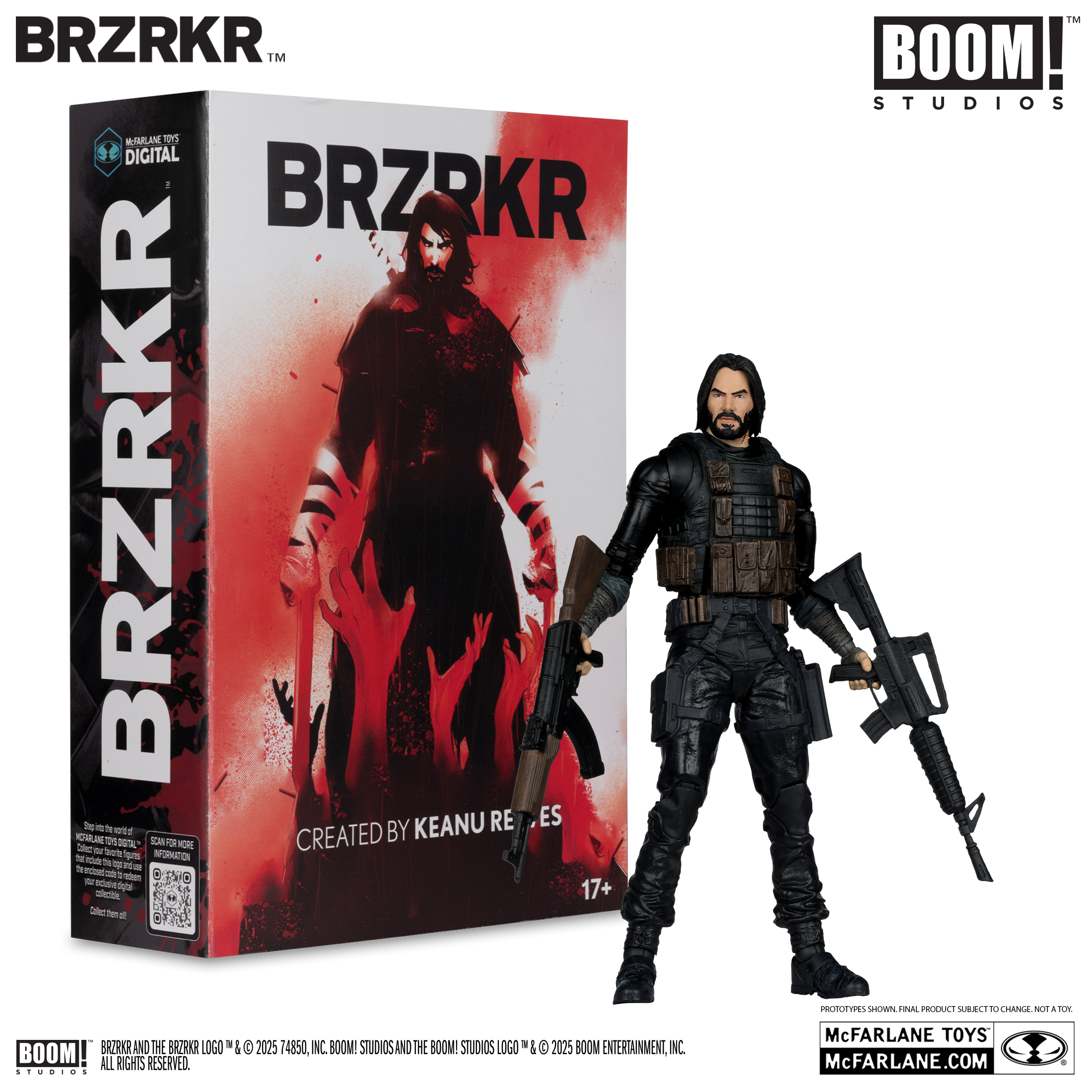 McFarlane Toys - BRZRKR B with Digital Collectible | Passion Crafts