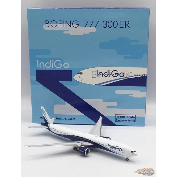 インディゴ 777-300ER TC-LKD 1/400 www.JetCollector.com: Indigo