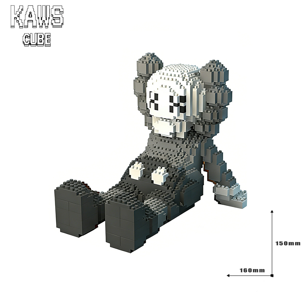 カウズ KAWS HOLIDAY Brown ： Nanoblock ナノブロック「150mm」251224
