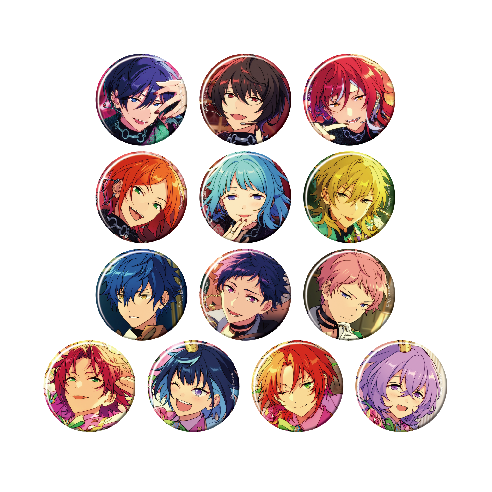 コレクション缶バッジ［2024 あんスタ コレ缶 2024 Nov. Idol side