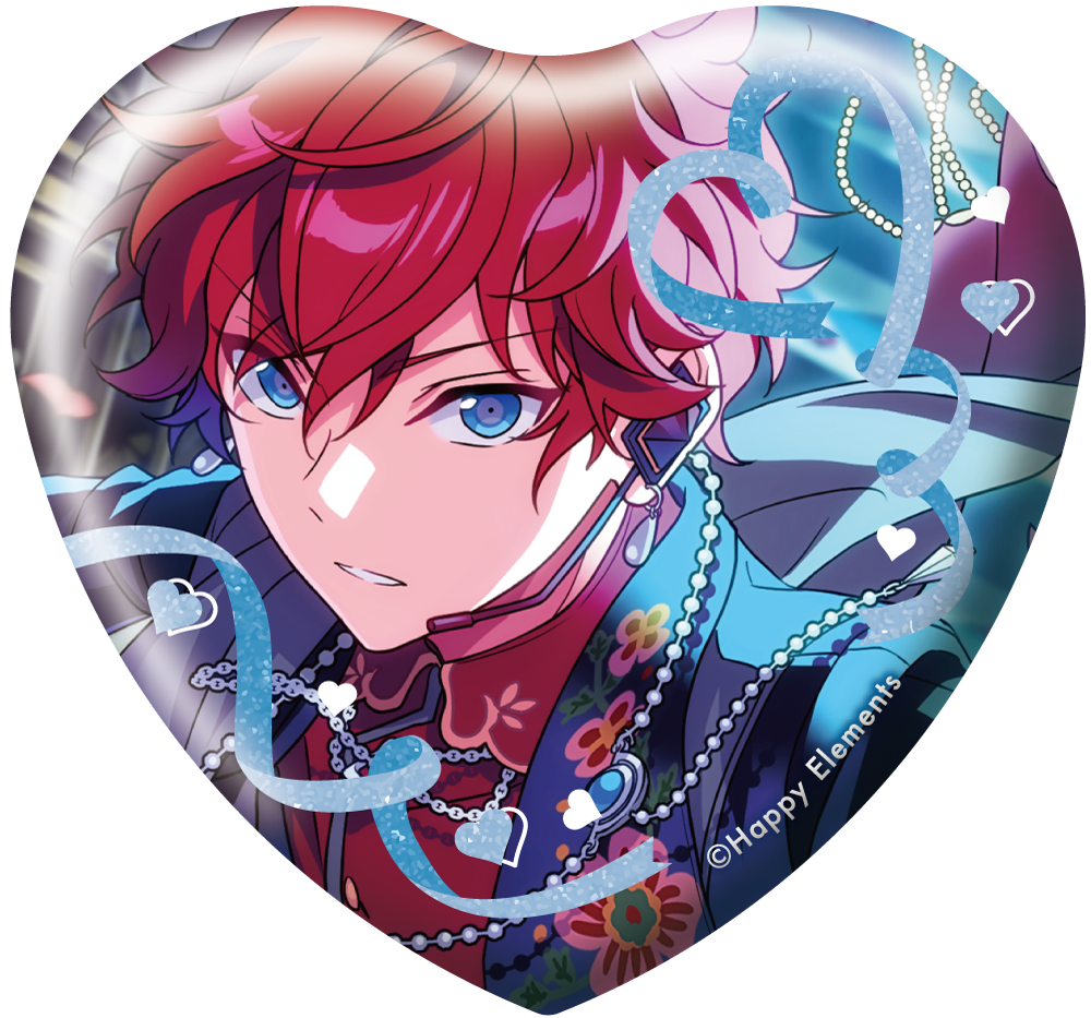 1番カフェ ハート缶バッジ 逆先夏目 1番カフェ ハート缶バッジ 逆先