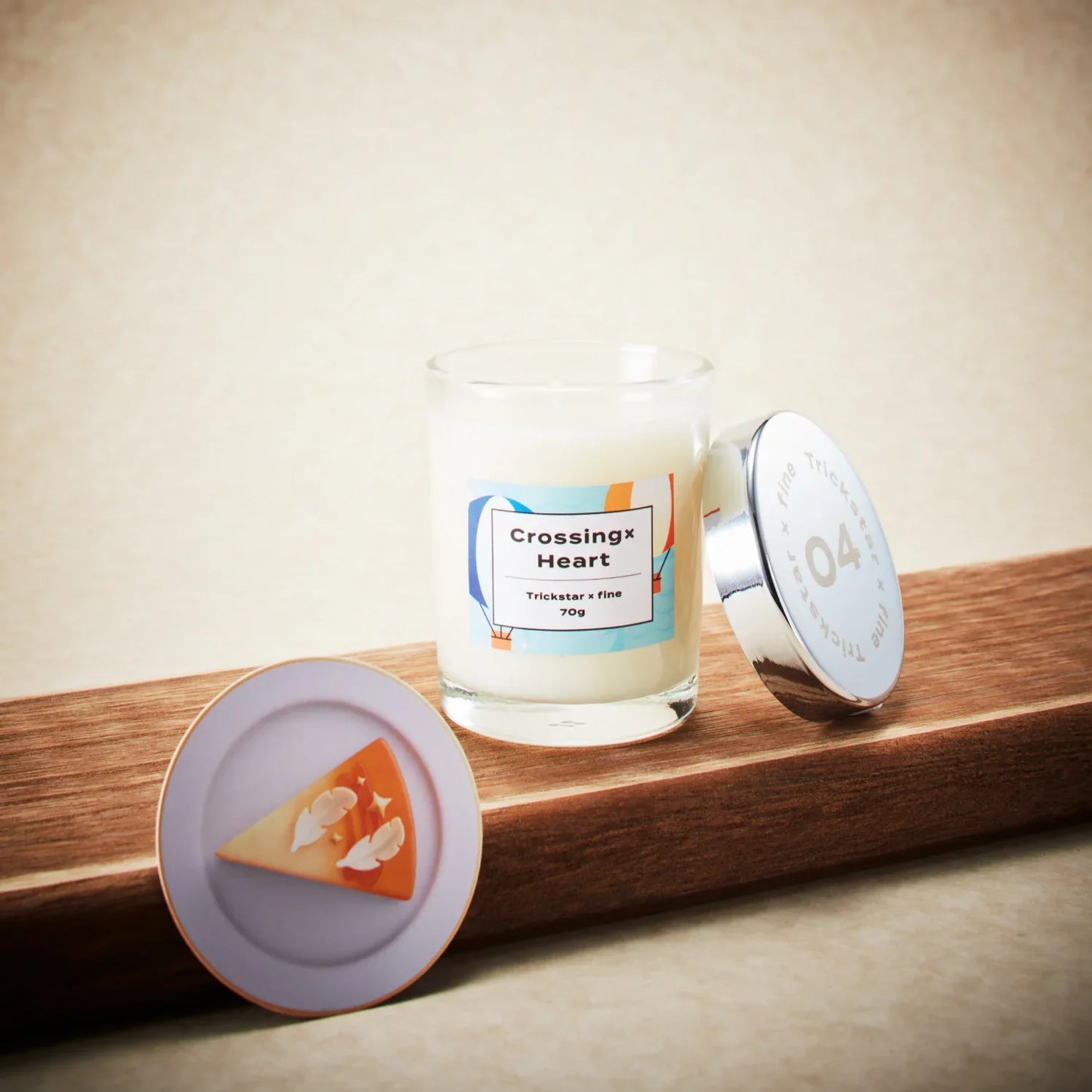 Tune Fragrance Candle -FUSION UNIT SERIES- 「Crossing×Heart