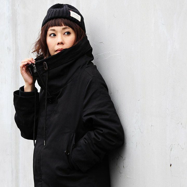 アリステア) ALISTAIR モッズコート ミリタリージャケット ロング 中綿