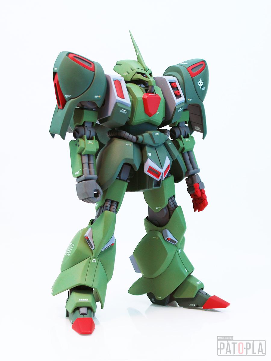 1/144 ガルスJ 改修・全塗装製作 完成 あぁ、ハマーン様…。 - ぱとぷら