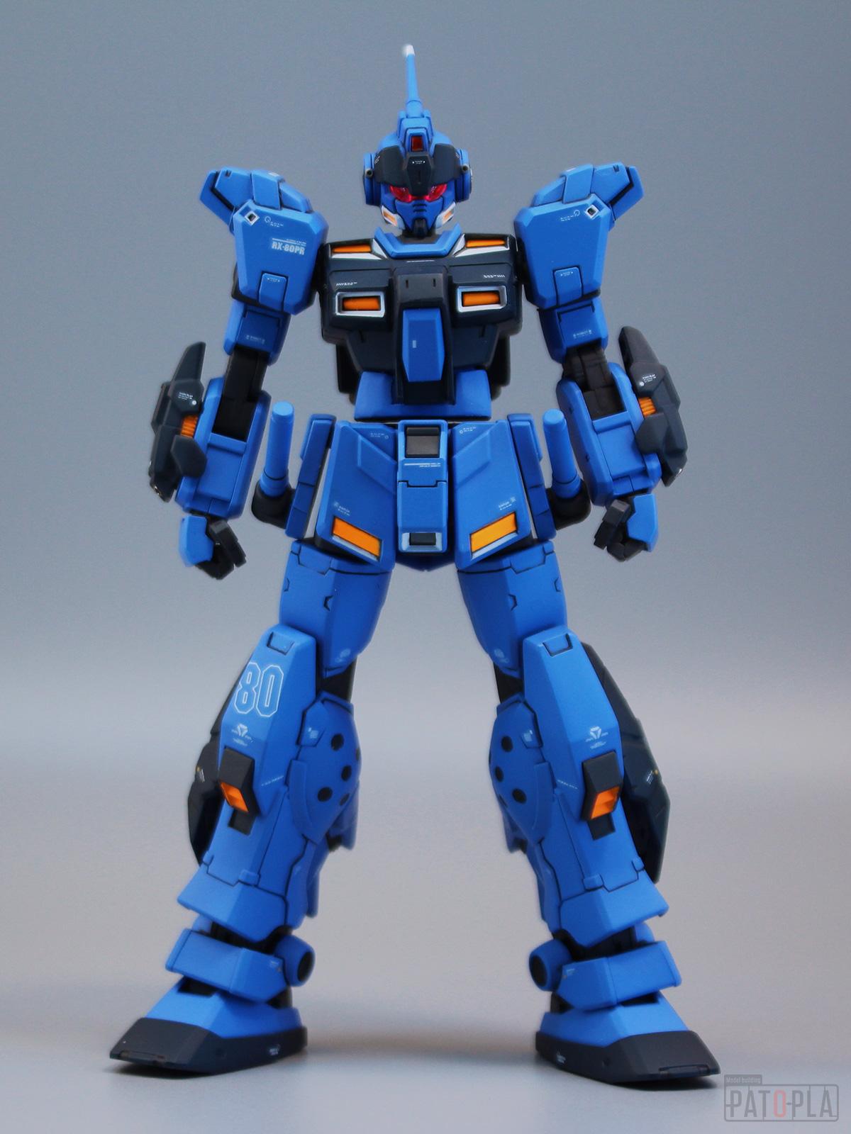 HG 1/144 ペイルライダー（陸戦重装備仕様）完成品 (頭部・スタイル