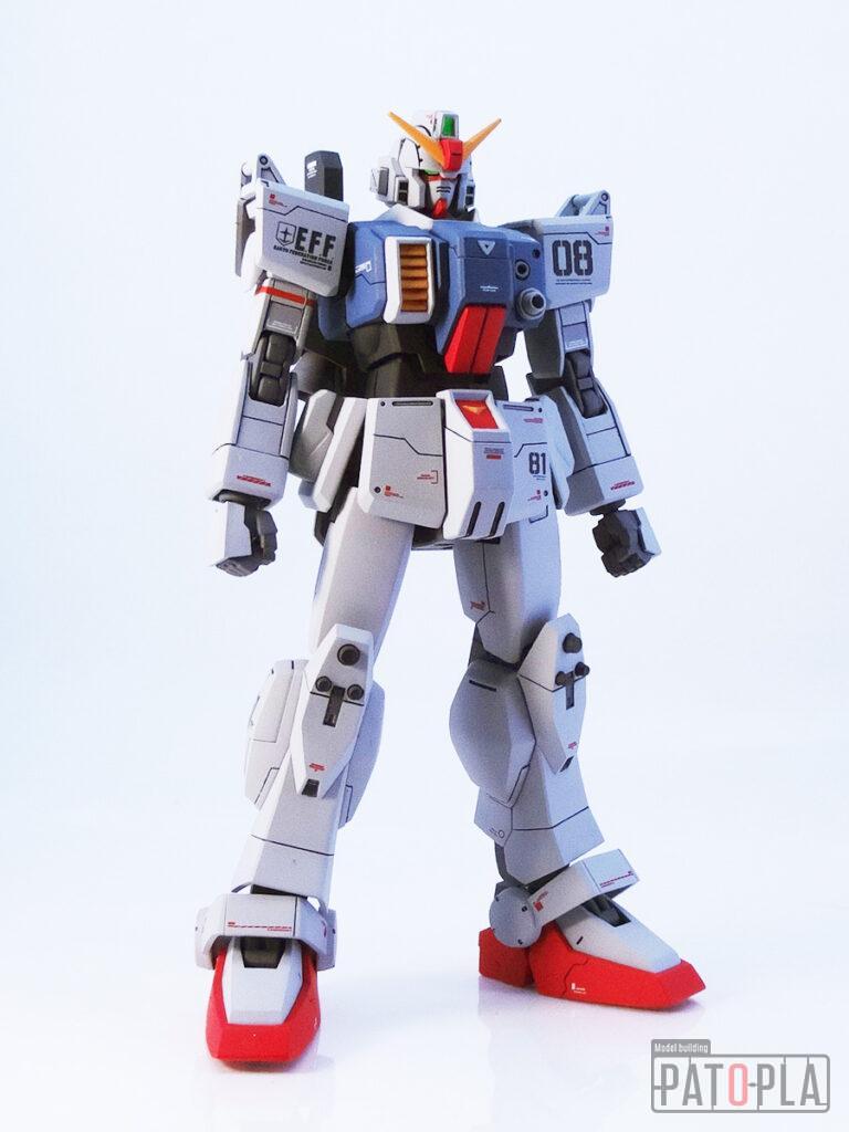 HGUC 1/144 陸戦型ガンダム（シロー・アマダ機）改修・全塗装 製作