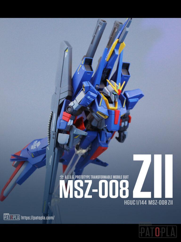 HGUC 1/144 ZII (ゼッツー) 改修・全塗装製作 - ぱとぷら