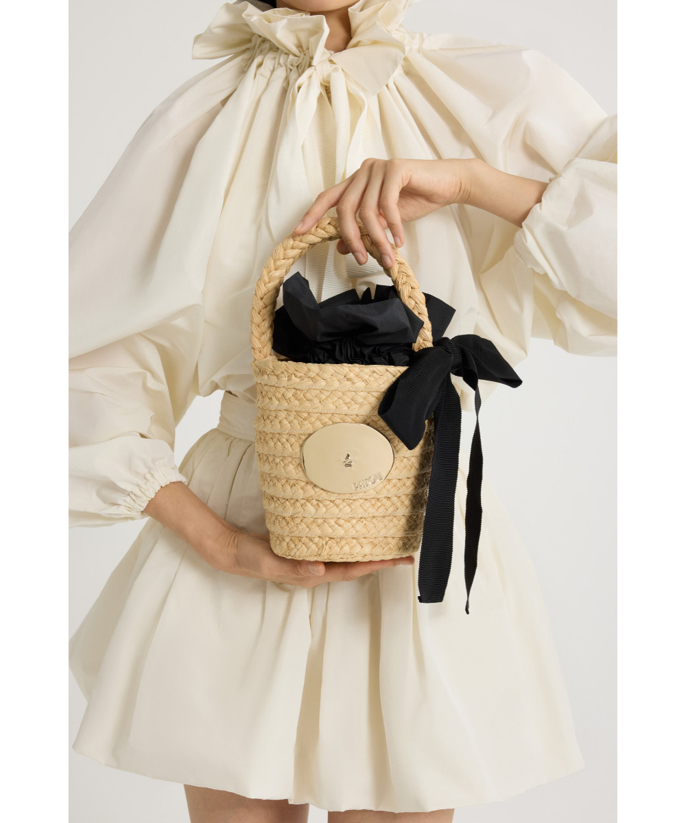 Patou/パトゥ通販 | ラフィア アイコニック バケットバッグ【送料無料