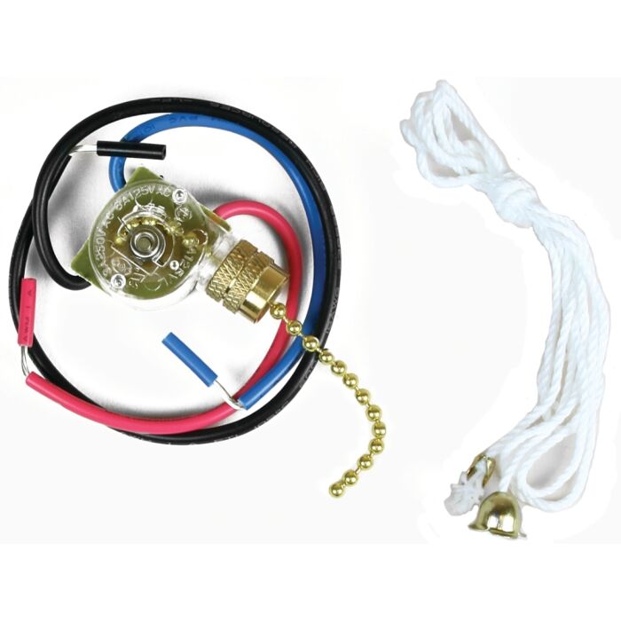 Jandorf 60305 Pull Chain Switch, 4 in L x 3 in W x 1 in H