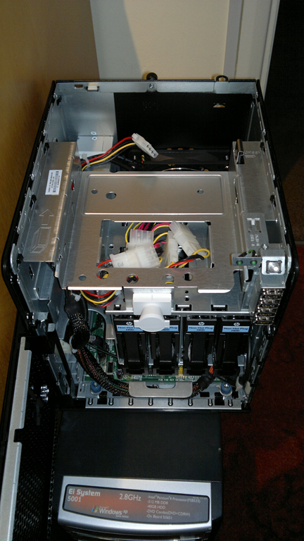 Installing a HDD in the optical drive bay on an HP Microserver