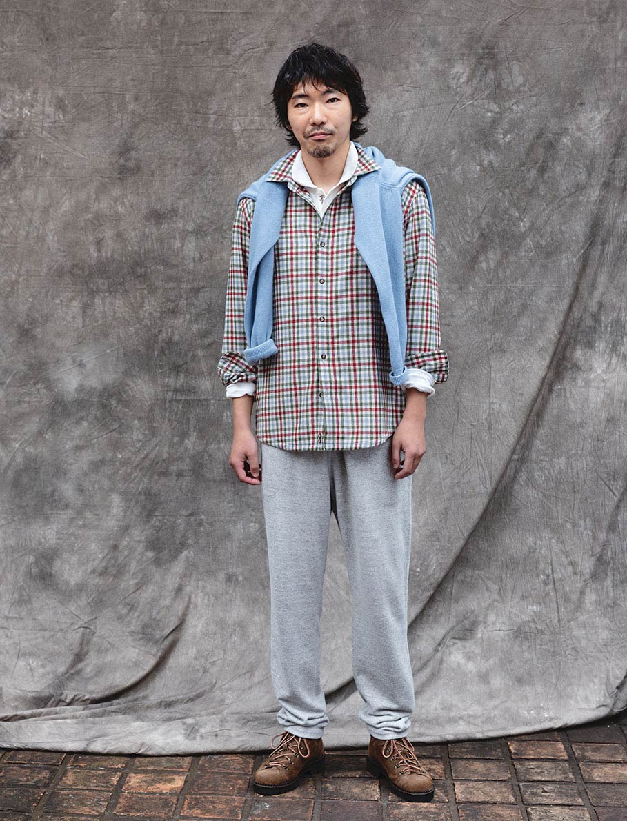 90's お洒落☆Papasパパス パッチワークコーデュロイベスト/M