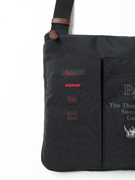 ナイロンショルダーバッグ【ロゴ＋サイ】（MEN雑貨・シューズ・バッグ