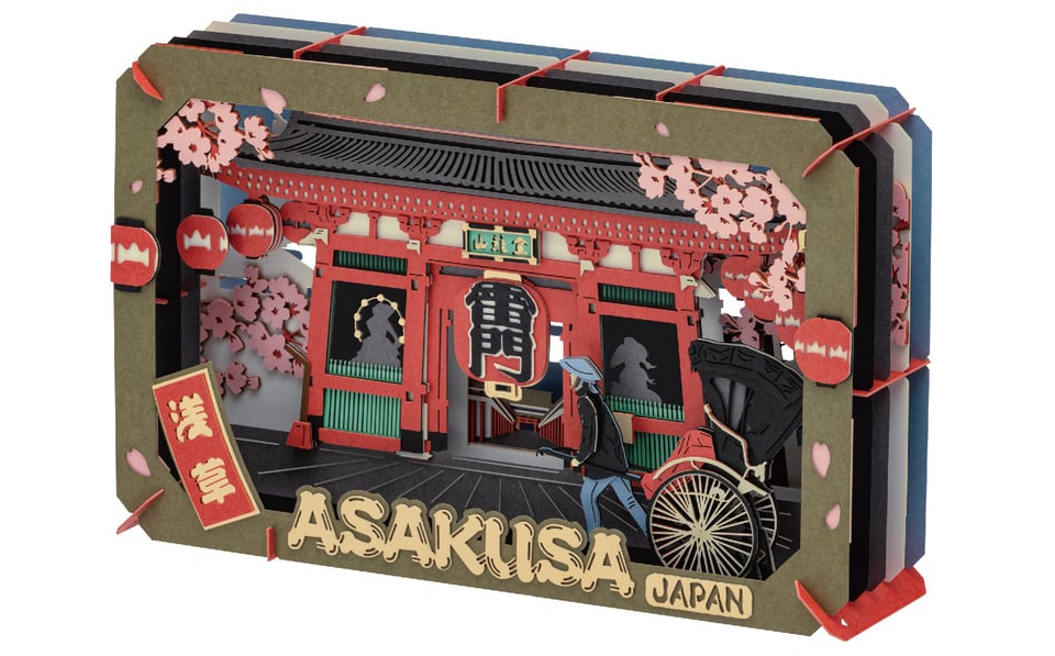 日本の情景シリーズ PAPER THEATER / PT-L87 浅草 | PAPER THEATER