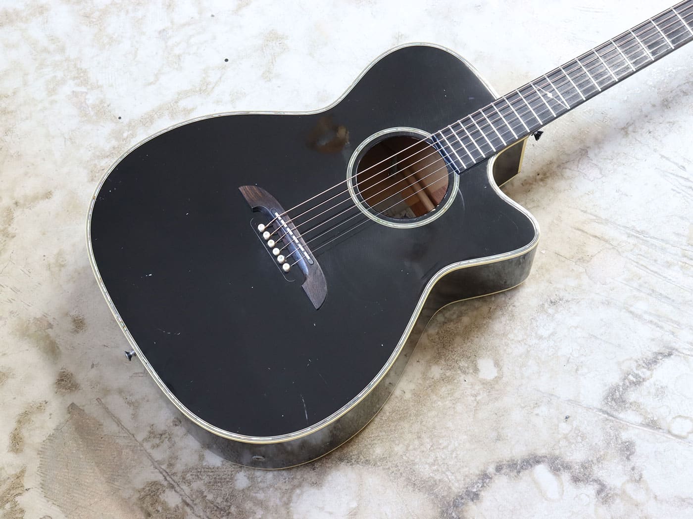 中古】K.Yairi WY-1BK エレアコ 1995年製 Alvarezロゴ - 神奈川県の