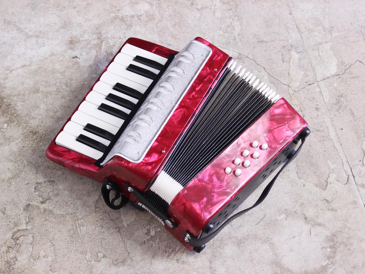 KYORITSU】 キョーリツ アコーディオン ACD-400RD ケース付 KYORITSU