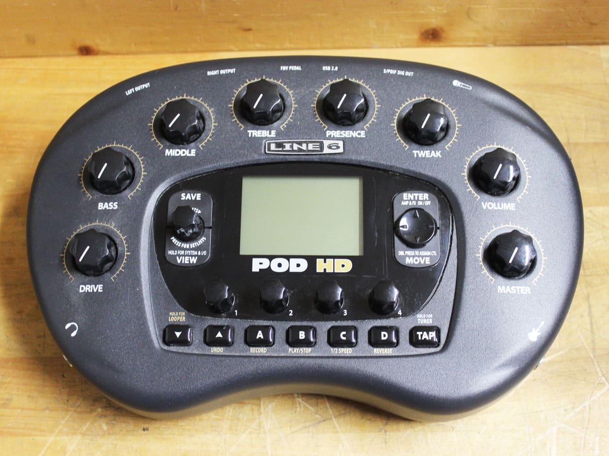中古】LINE6 POD HD アンプシミュレーター/マルチエフェクター