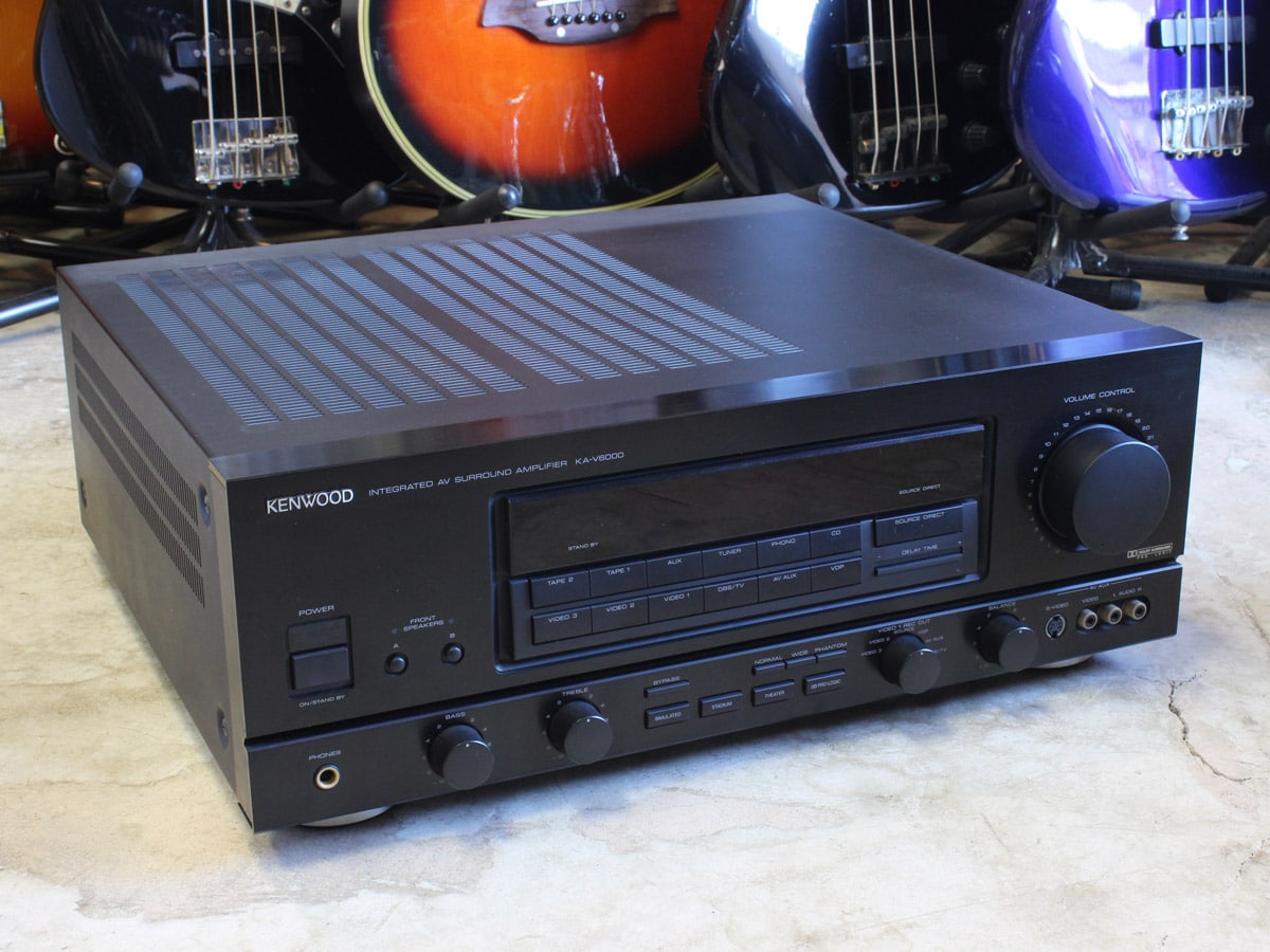 音出しOK】KENWOOD KA-V6000 AVサラウンド ステレオ アンプ 音出しOK