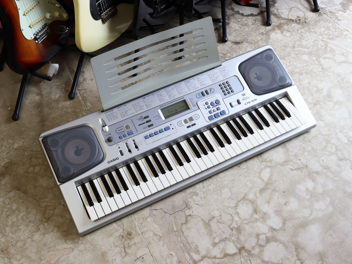 中古】CASIO CTK-591 キーボード 61鍵 - 神奈川県の中古楽器店
