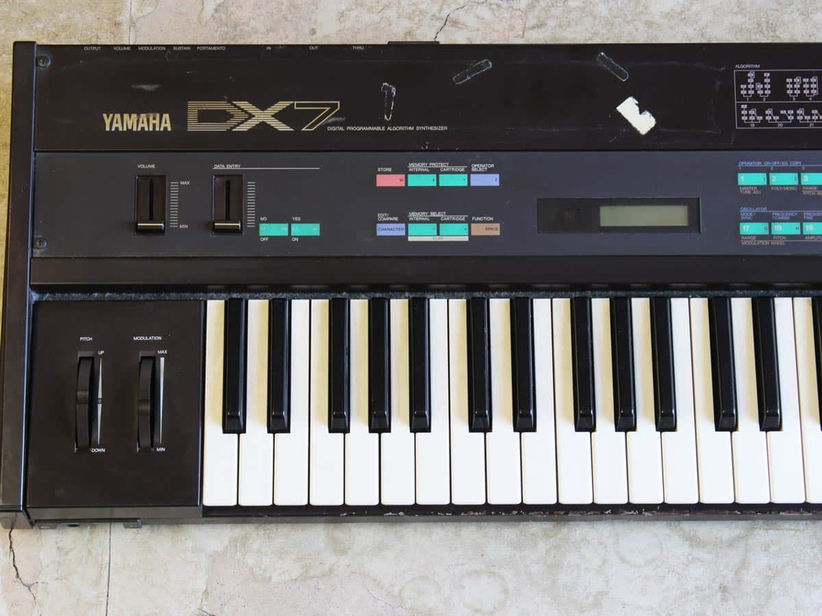 中古・難あり現状渡し】YAMAHA DX7 ヤマハ シンセサイザー 61鍵 名機