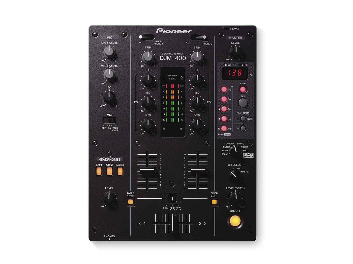 Pioneer DJM-400 DJミキサー - パプリカミュージックレンタル
