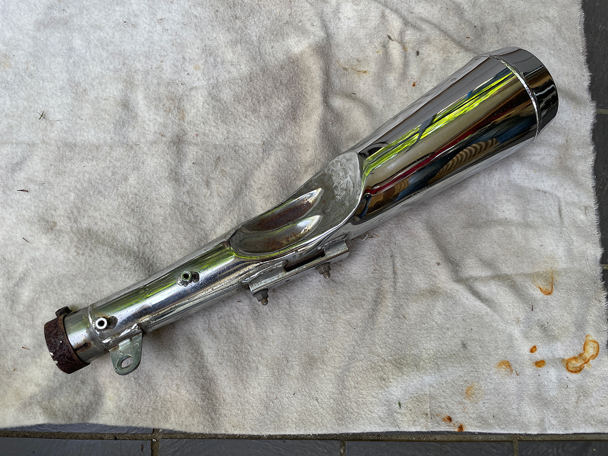 ホンダ・シルクロード用純正マフラー | パーツの杜