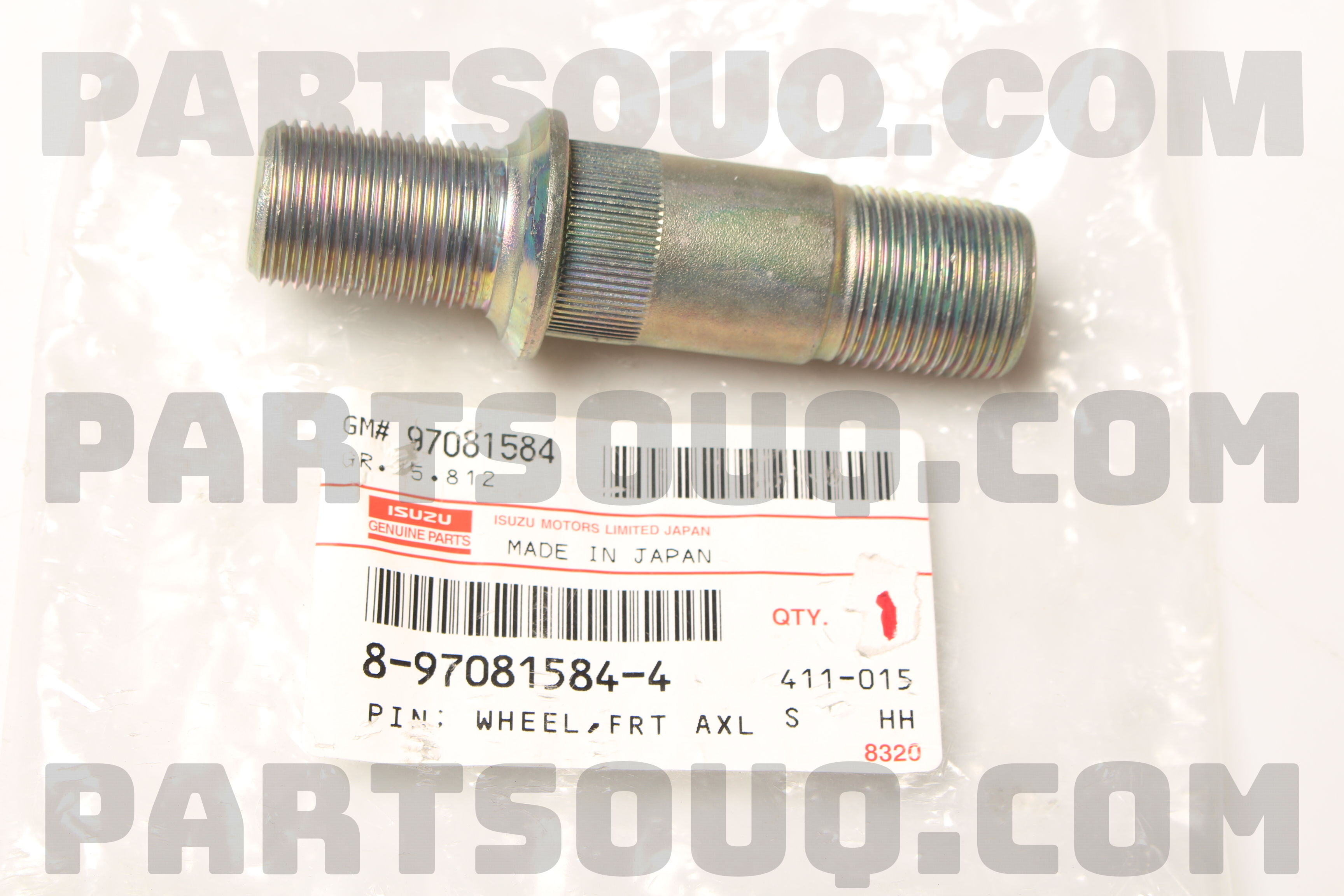 PIN; WHEEL,FRT 8970815844 | Isuzu Parts | PartSouq