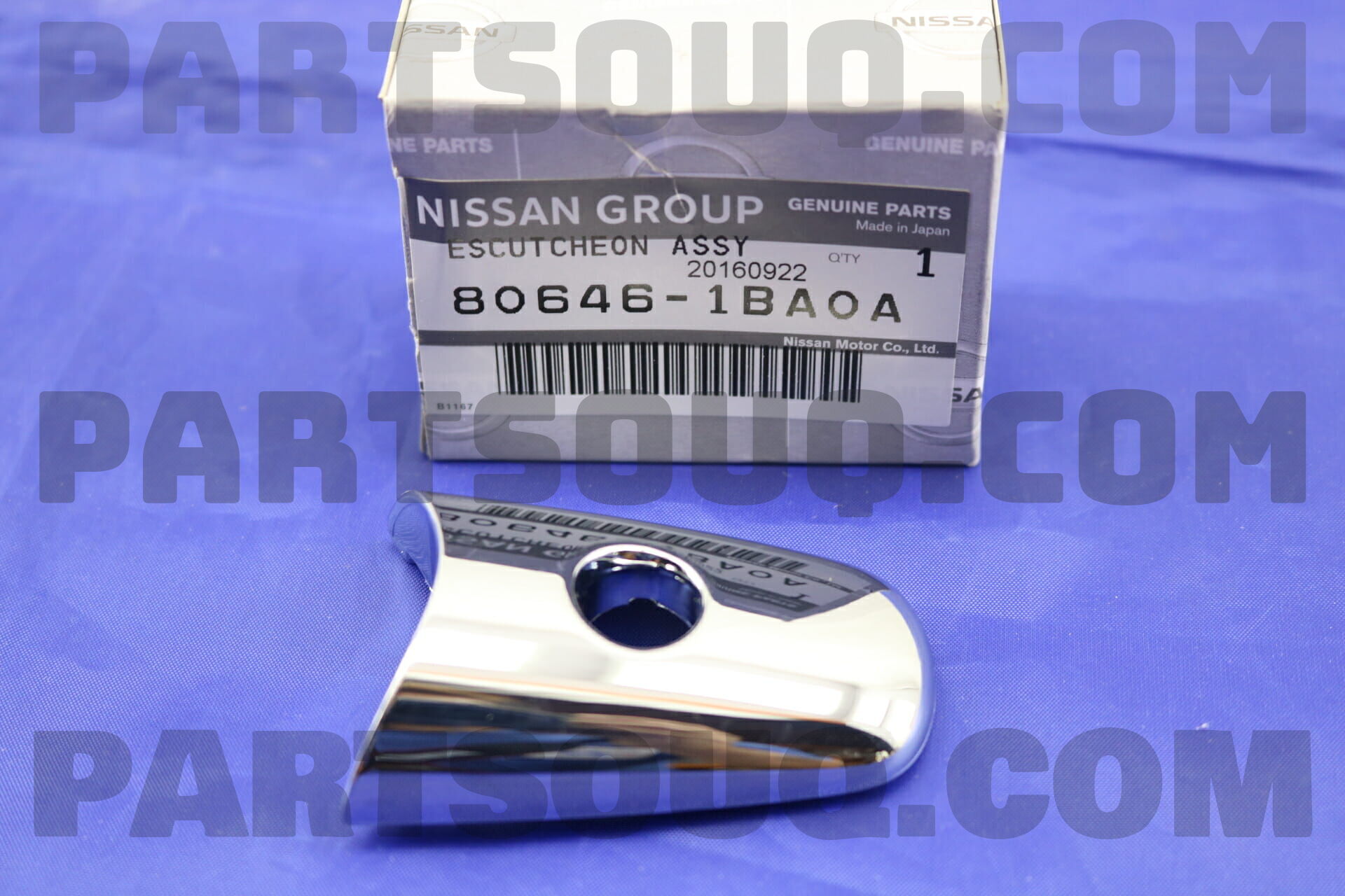 ESCUTCHEON ASSY-DOOR OUTSIDE HANDLE, RH/LH 806461BA0A | Nissan