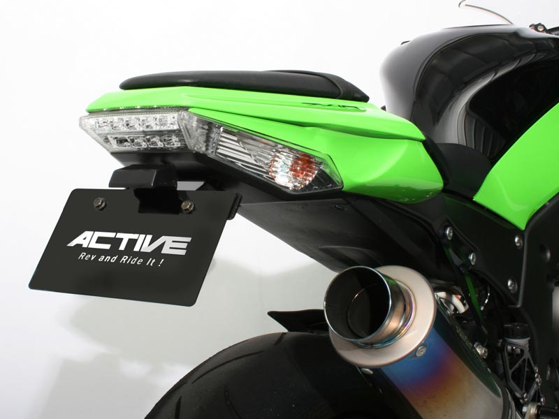 ZX-10R（'11-'12） ACTIVE LEDナンバー灯付きフェンダーレスキット
