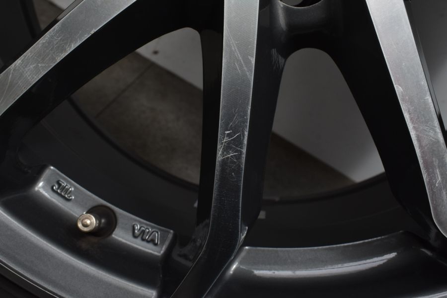 程度良好】MAK LOWE FF 17in 7.5J +30 PCD112 ピレリ アイスアシメント