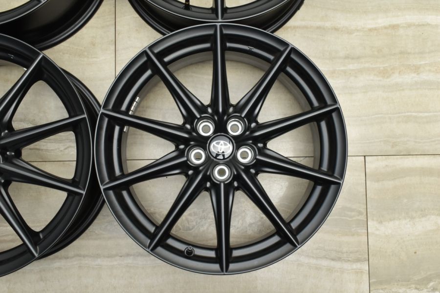 交換用に】トヨタ GR86 RZ 純正 18in 7.5J +48 PCD100 プリウス