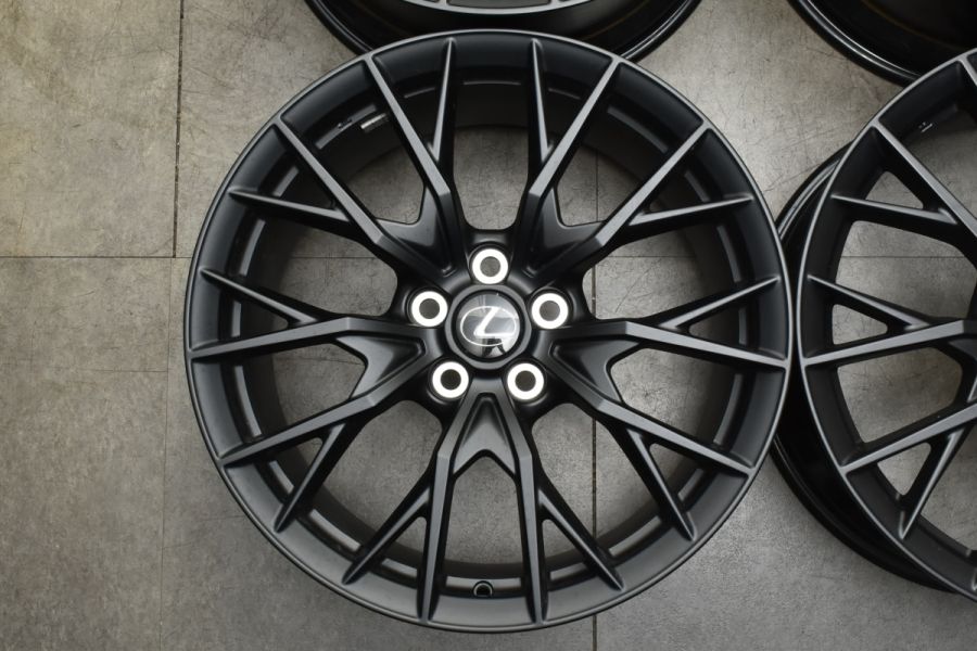 新車外し品 鍛造品】レクサス RC F 純正 19in 9J +50 10J +41 PCD114.3