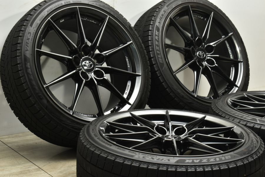 バリ溝 VRX3+BBS製 鍛造品】トヨタ GRヤリス 純正 18in 8J +45 PCD114