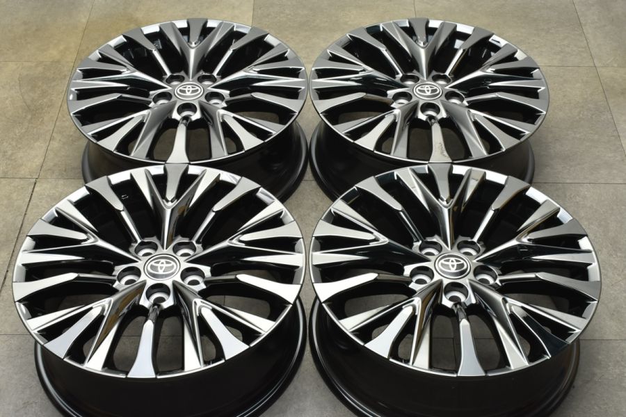 新車外し 美品】トヨタ 40 ヴェルファイア Z プレミア 純正 19in 7J +