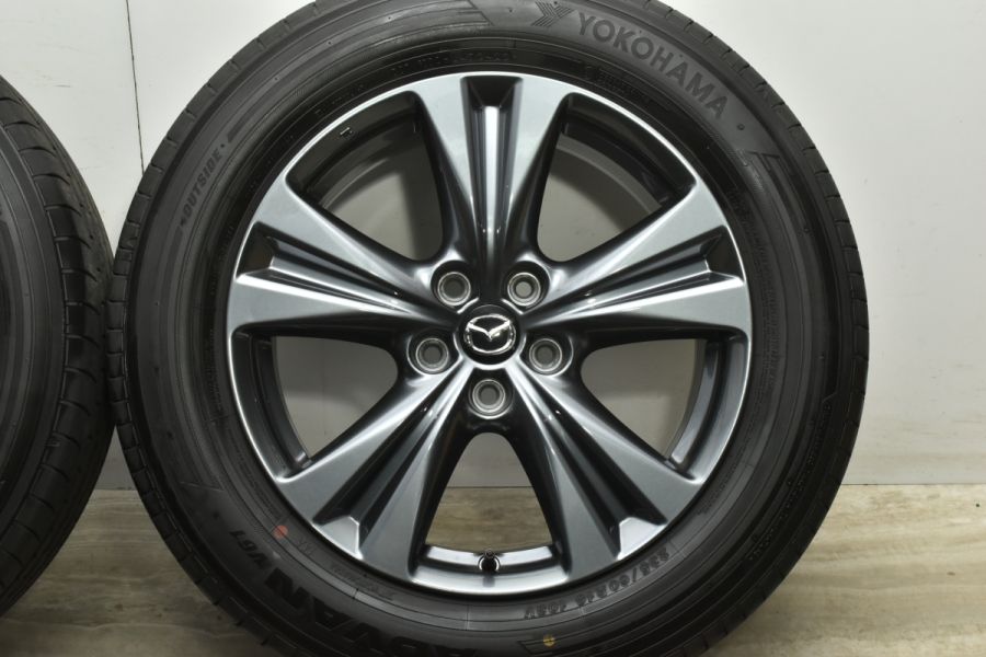2023年製 バリ溝 美品】マツダ CX-60 Sパッケージ 純正 18in 7.5J +45