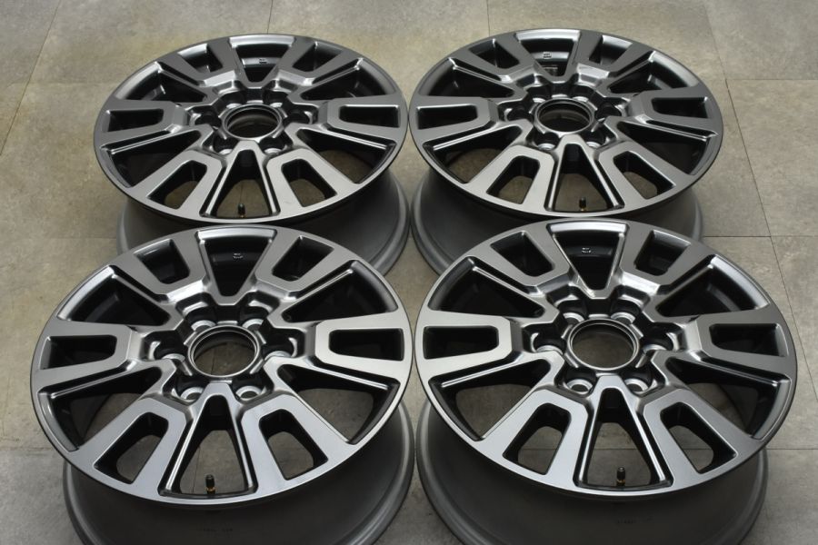 新車外し 美品】トヨタ ランドクルーザー250 VX 純正 18in 7.5J +60