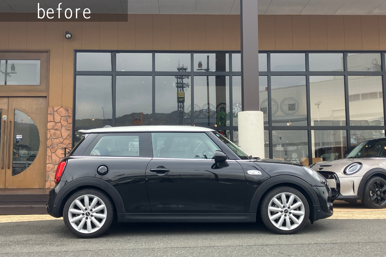 MINI COOPER S】F56 ダウンサス取付 | MINI GARAGE PARADOX