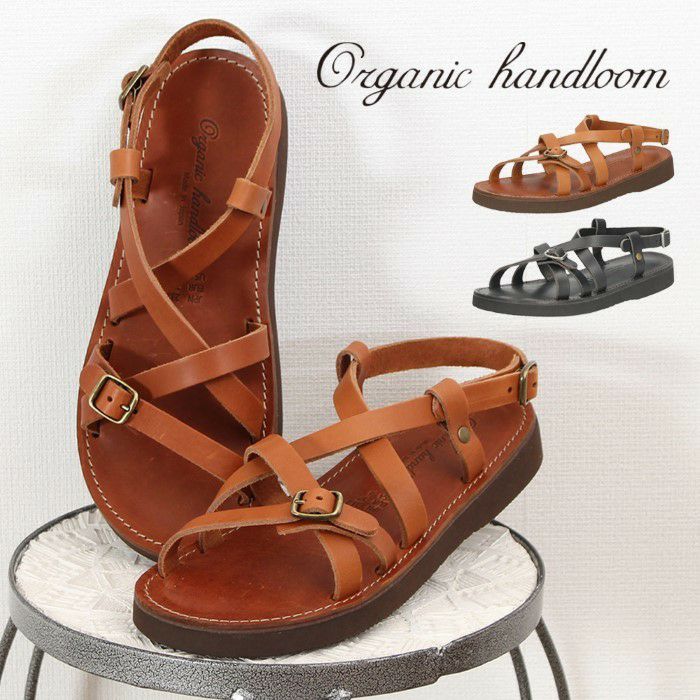 ロロピアーナ レザー ストラップサンダル 35 22cm相当 ブラウン系