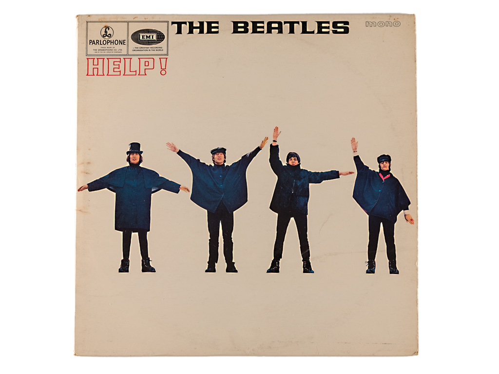 1965 The Beatles HELP! LP Record First Pressing A Variant : Parade