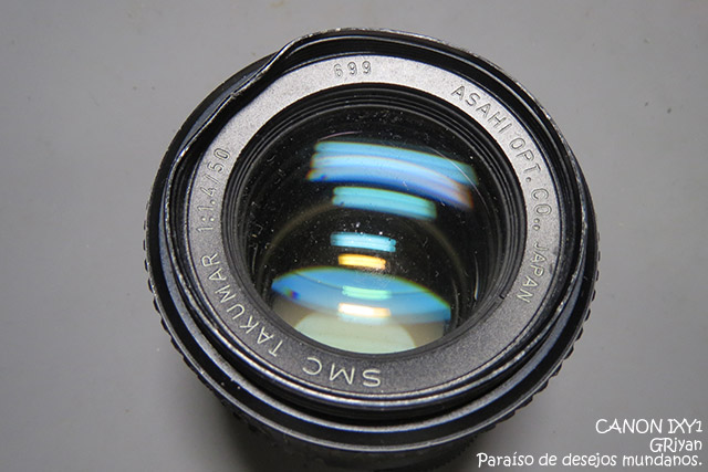 SMC TAKUMAR 50mm F1.4 フィルター枠が変形して分解不能なジャンク