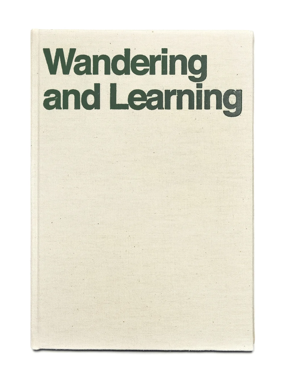 Pierrot & Purienne - Wandering & Learning – Parallel Editions