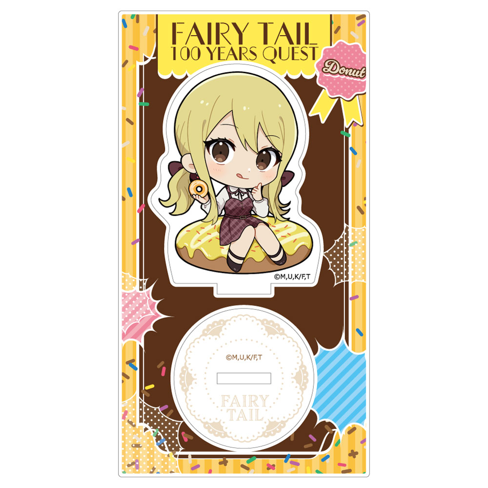 FAIRY TAIL 100年クエスト]アクリルスタンド（ルーシィ／ドーナツ